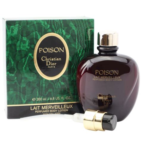 christian dior poison body lotion.